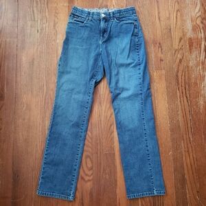 Vintage Lee Jeans Size 8 (26x29) Cigarette Comfort Waistband Straight Stretch